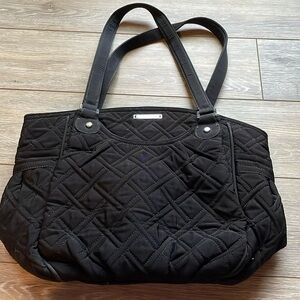 Vera Bradley black shoulder bag